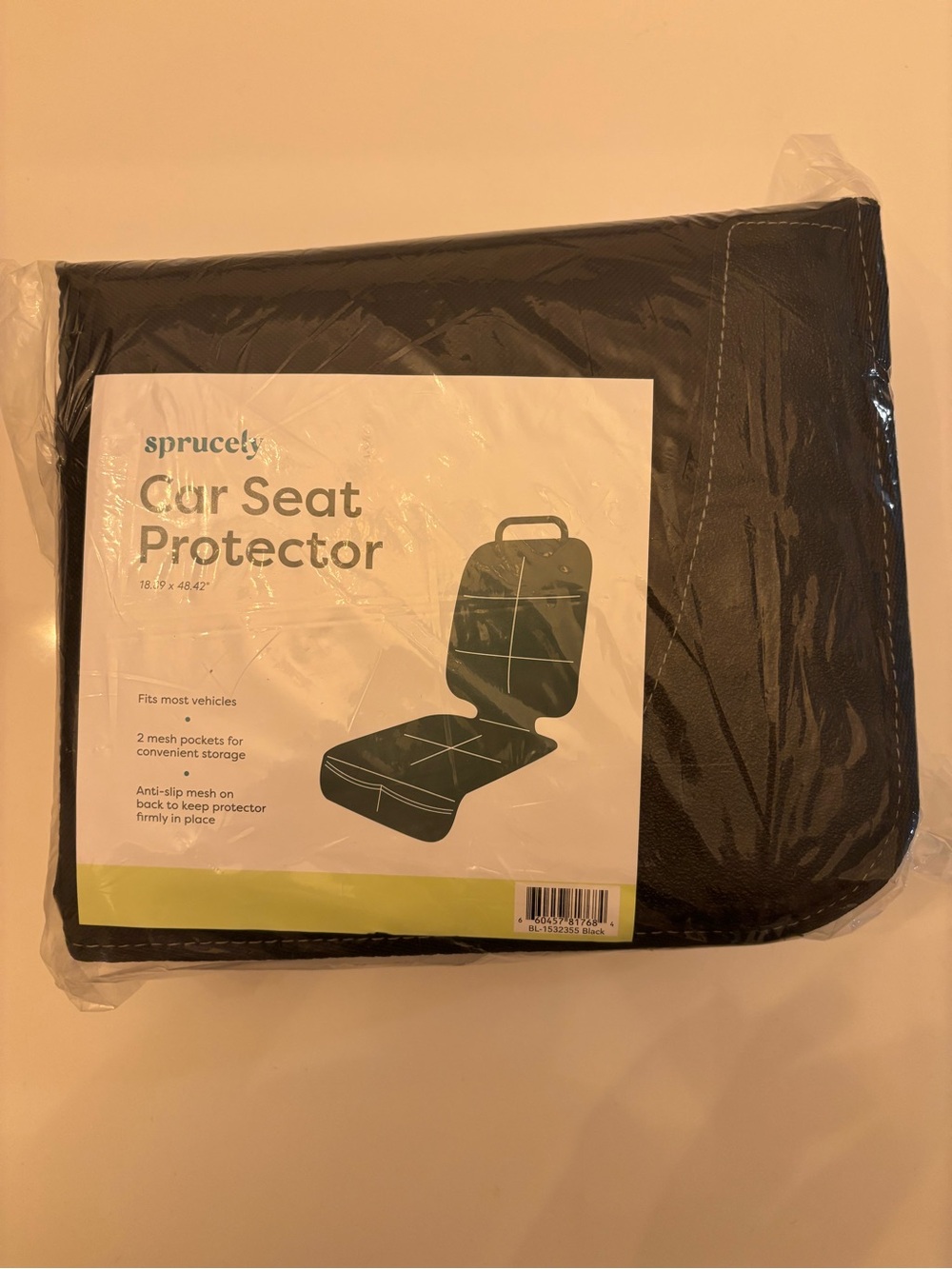 SPRUCELY Car Seat Protector, New In Packaging